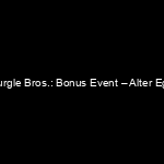 Portada Burgle Bros.: Bonus Event – Alter Ego